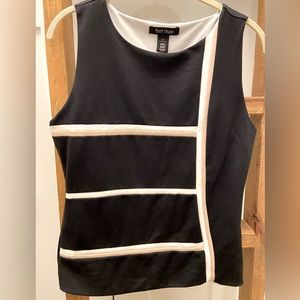 White House Black Market Knit Tank; Size 8; Side zip closure, fully lined